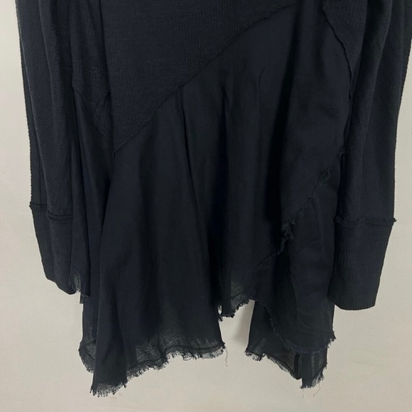 We The Free Black Pullover Boho Top/Dress Size XS Oversized - Picture 5 of 13